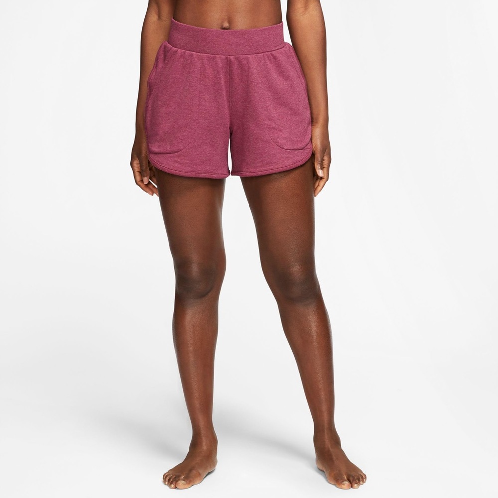 Nike Yoga Shorts Red Large